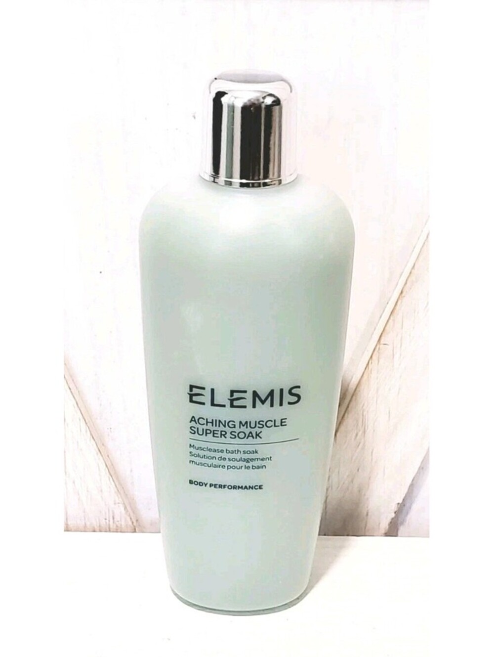 Elemis Aching Muscle Super Soak Bath & Body Oil 400ml 13.5oz Herbal New No Box